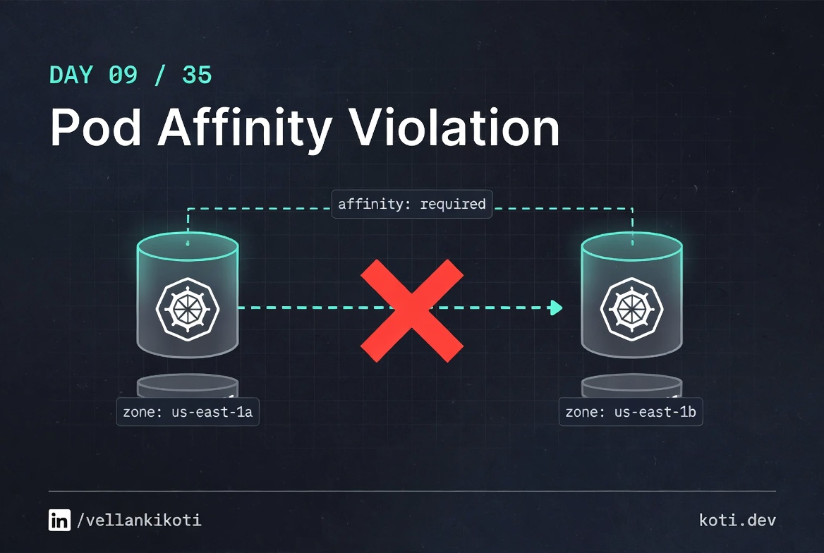 Pod Affinity Violation in Kubernetes: The Silent Pending Trap