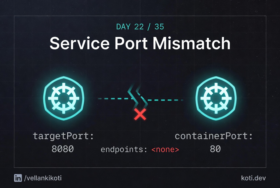 Kubernetes Service Returns Nothing? Check targetPort First